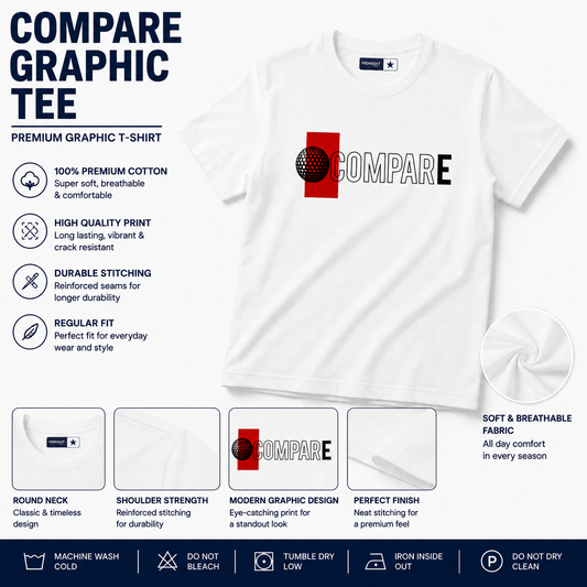 ComparE Graphic Tee — Men's