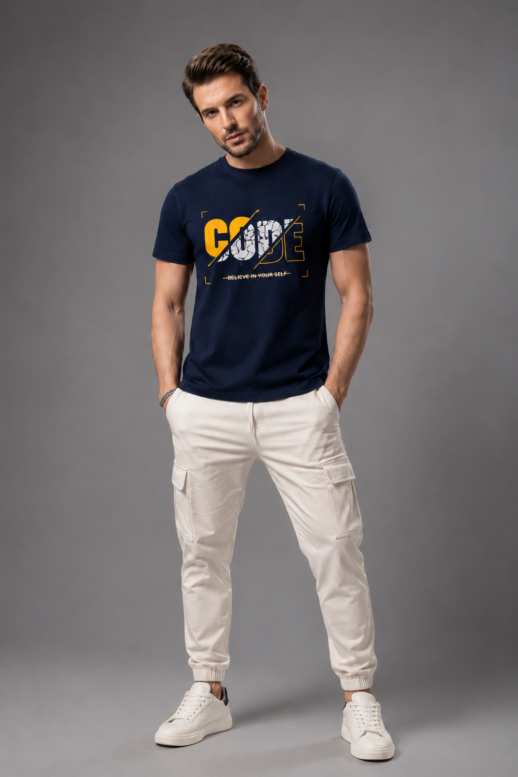 Code Graphic Tee — Men's