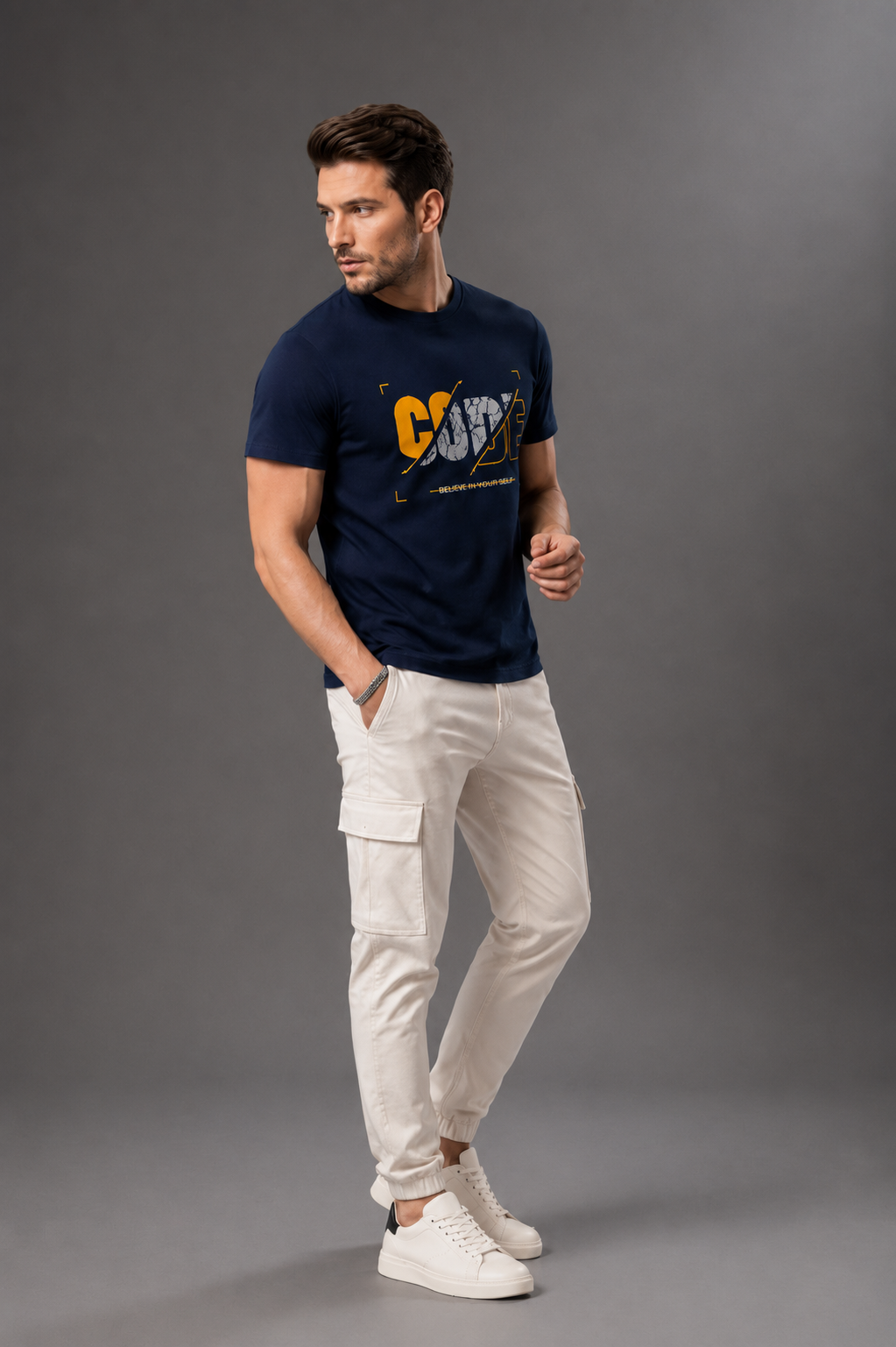 Code Graphic Tee — Men's