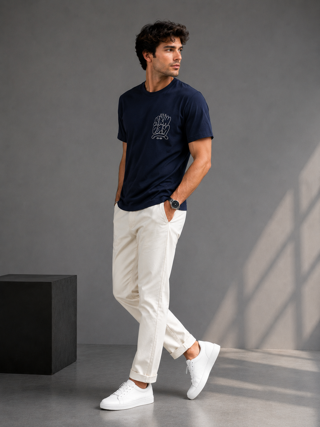 It's A New Day Graphic Tee — Men's