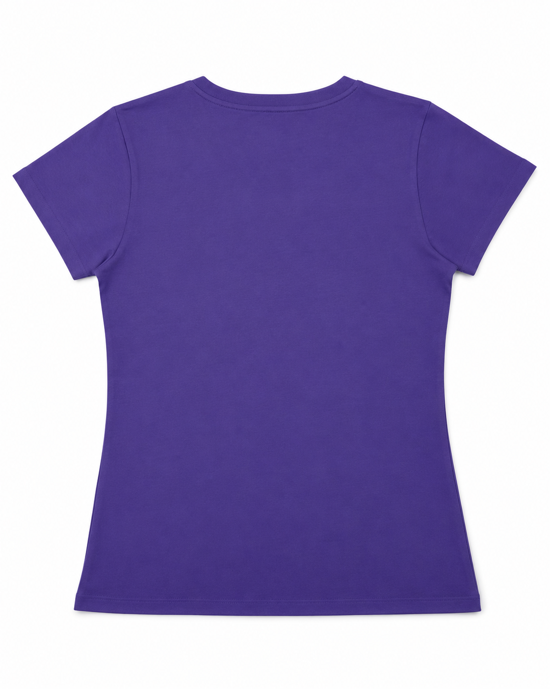 Purple Floral Bloom Graphic Tee — Women's