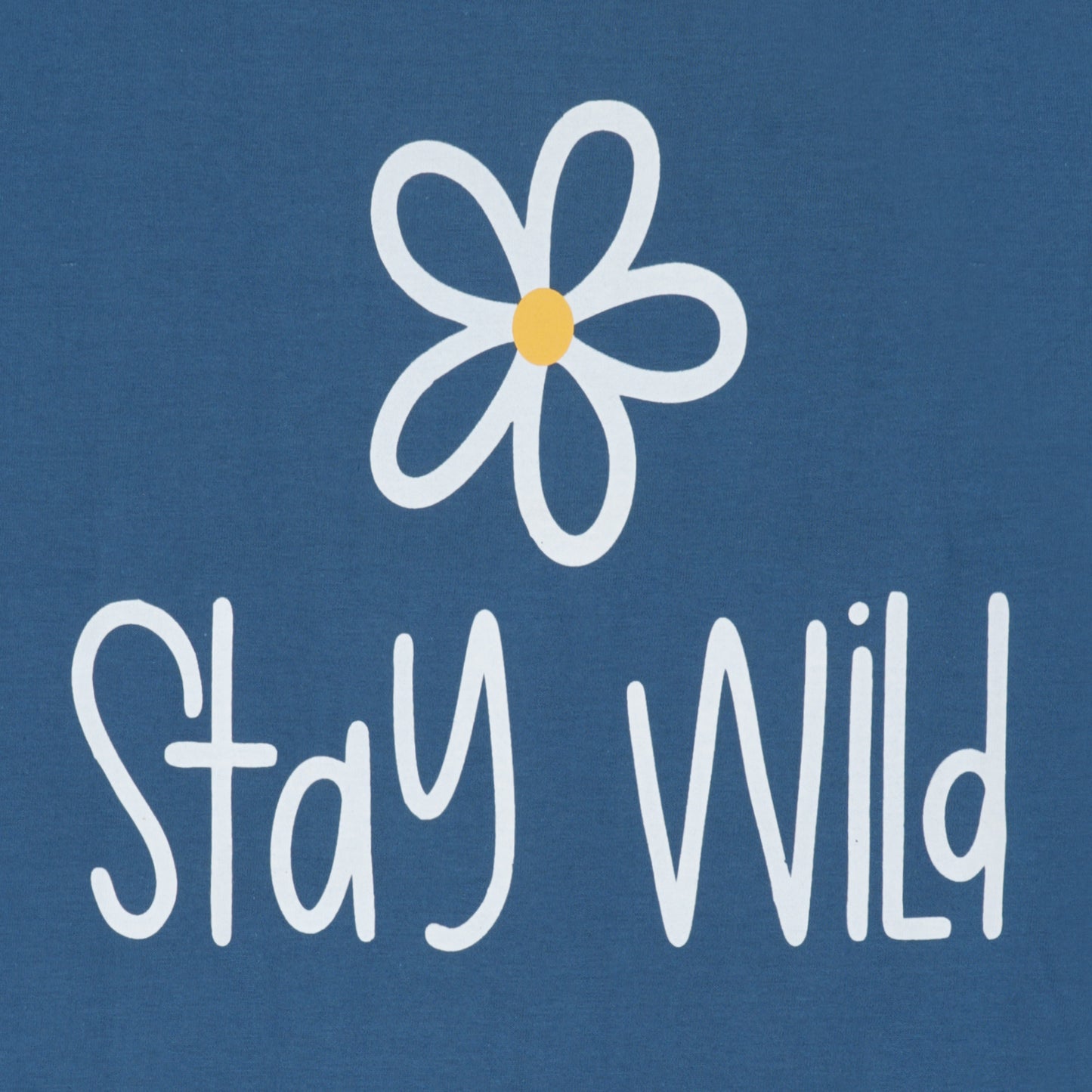 Stay Wild Daisy Graphic Tee — Women's