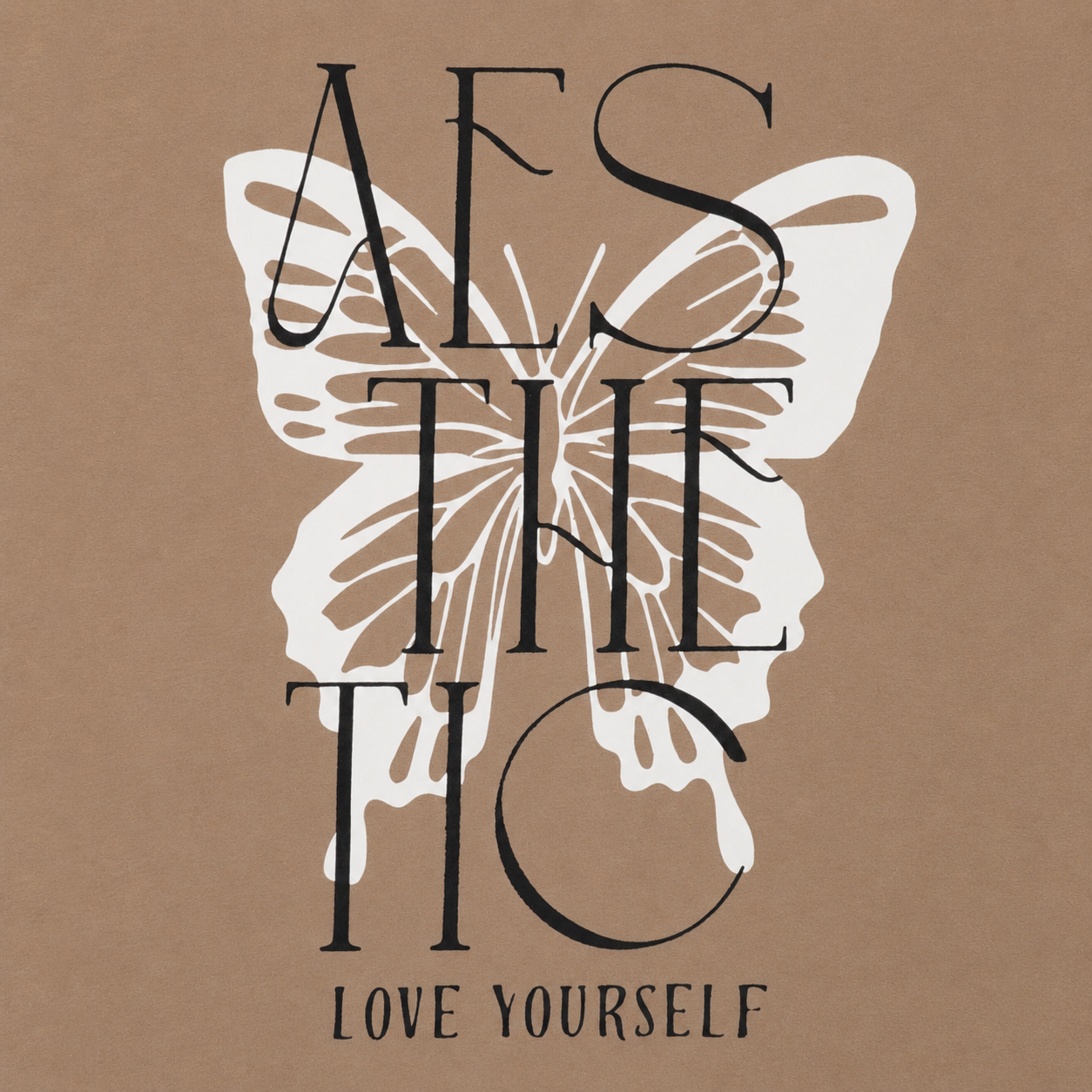 Aesthetic Butterfly Graphic Tee — Women's