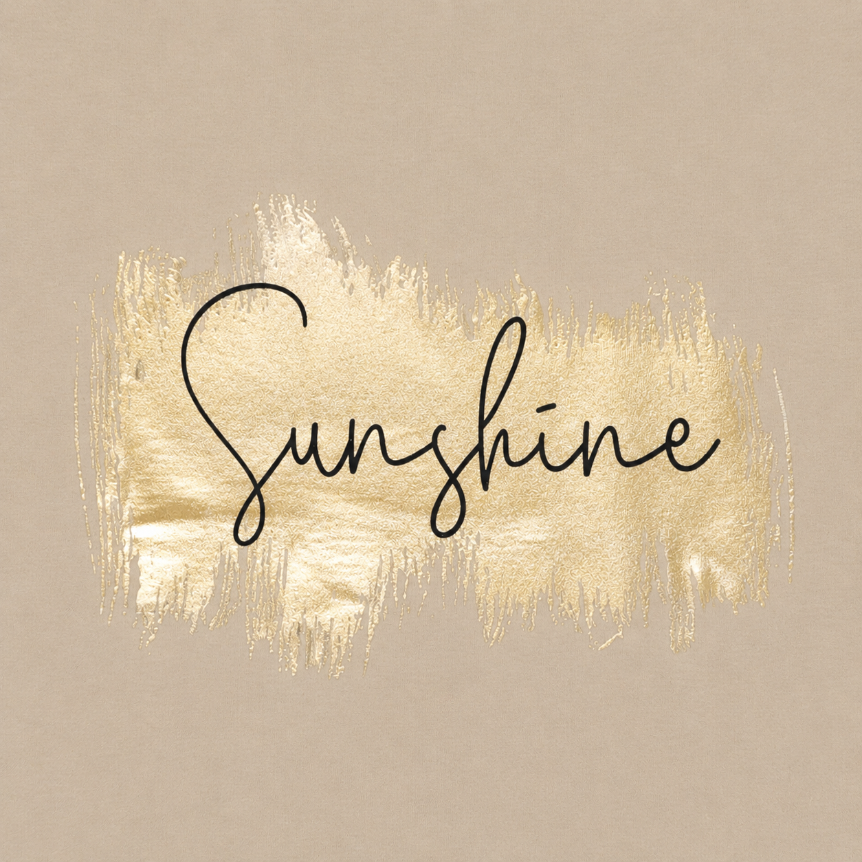Sunshine Foil Graphic Tee — Women's