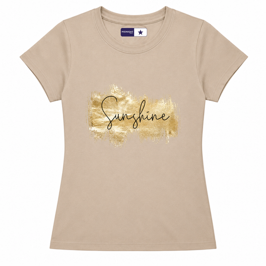 Sunshine Foil Graphic Tee — Women's