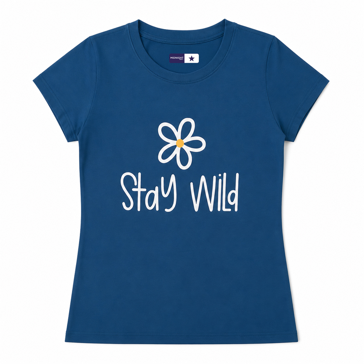 Stay Wild Daisy Graphic Tee — Women's