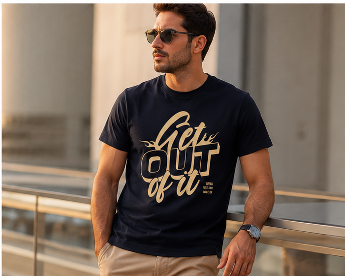 Get Out of It Graphic Tee — Men's
