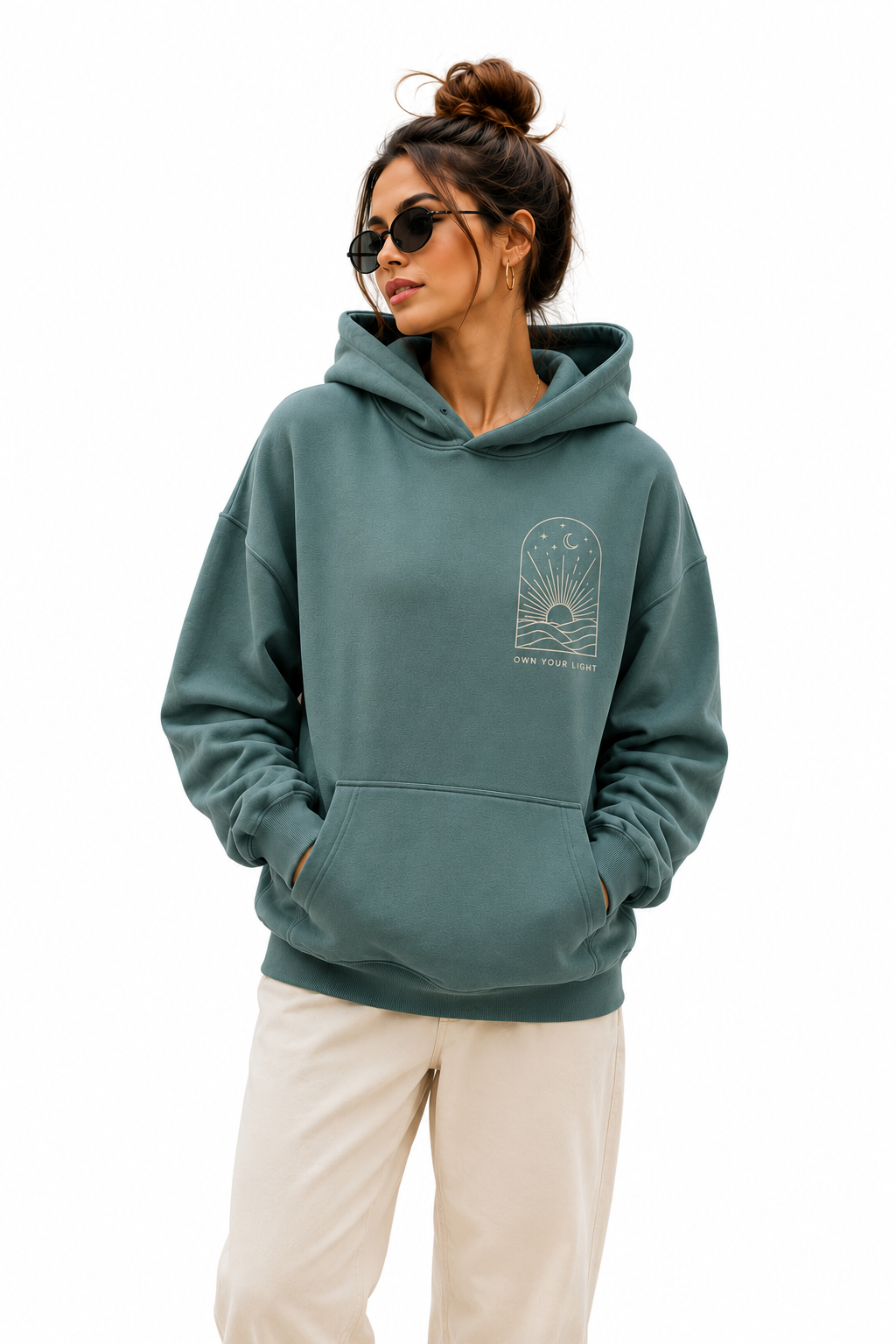 Hoodies for Women Own Your Light